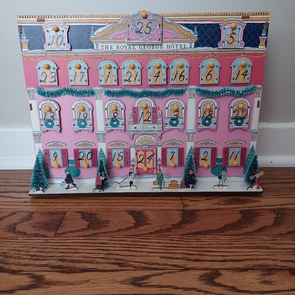 NWT ANTHROPOLOGIE George And Viv Grand Hotel Christmas Advent Calendar - Picture 5 of 10